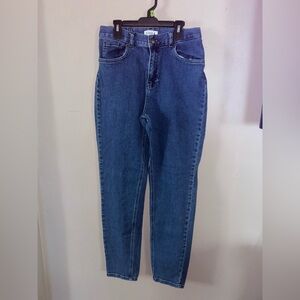 Five Brand Medium Dark Blue Denim High Rise Jeans
